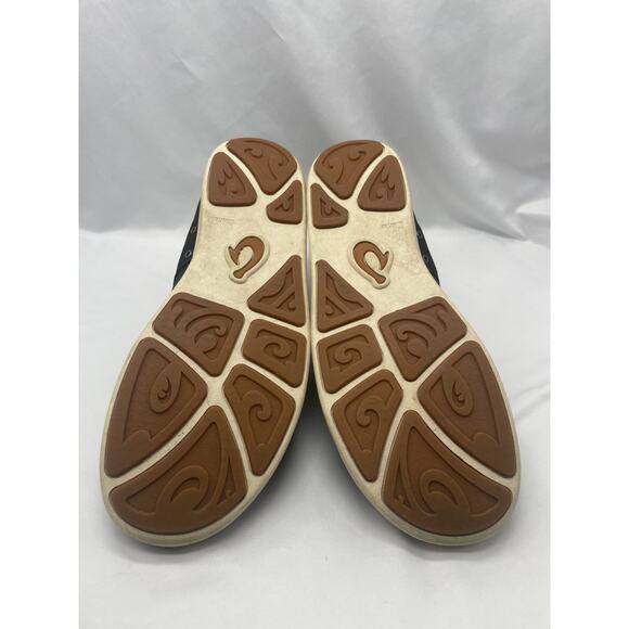 Olukai Men's Nohea Moku Mesh Blue Boat Shoes Mens 11.5 - Picture 8 of 10